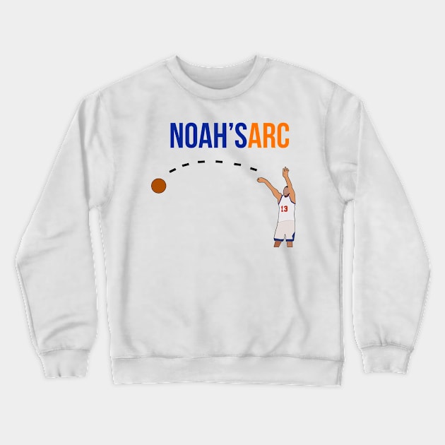 Joakim Noah - Noah's Arc Crewneck Sweatshirt by xavierjfong